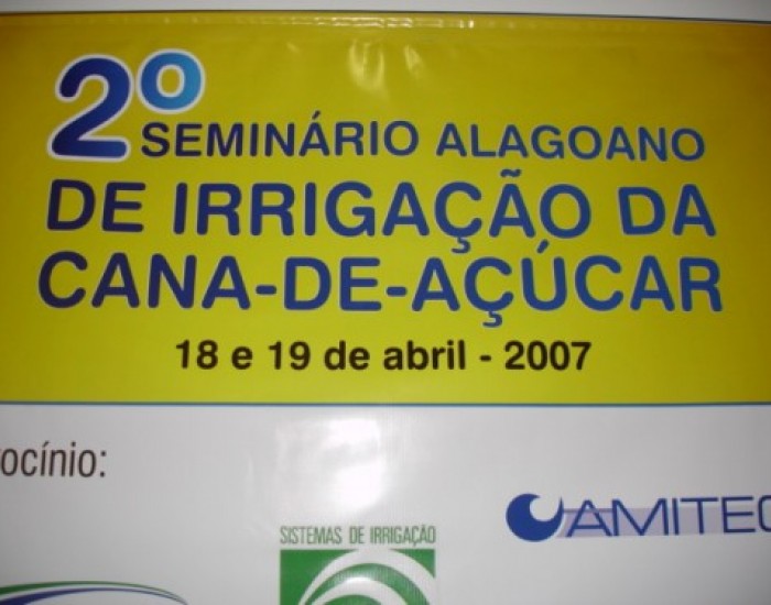 II SEMINÁRIO ALAGOANO DE IRRIGAÇÃO DA CANA-DE-AÇÚCAR